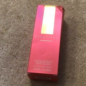 Beautiful bath and body shower gel